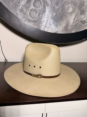 Bailey U-Rollit Western Hat Beige Wide Brim